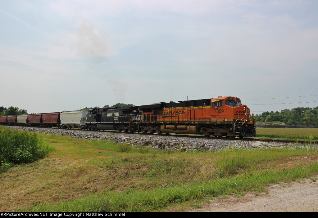 Chugging Into Old Monroe